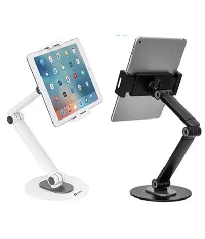 上下夾固定型平板架(白色)